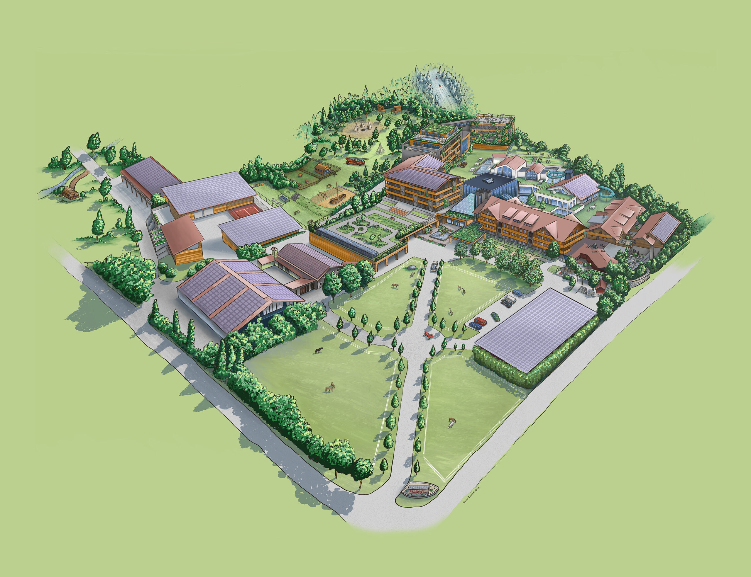 Ulrichshof Illustration